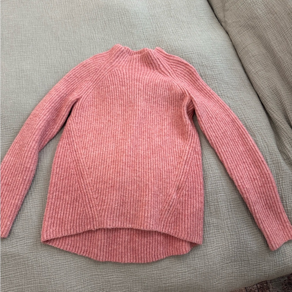 Madewell Pink Ribbed Women's Sweater